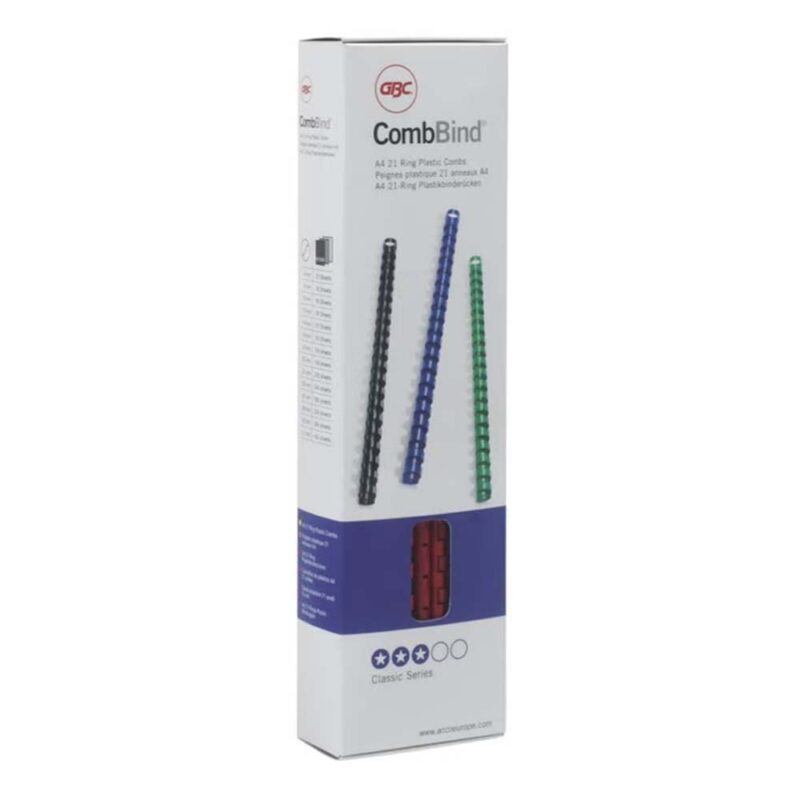 GBC Σπιράλ Πλαστικά 12mm Λευκό (4028197) (GBC4028197)