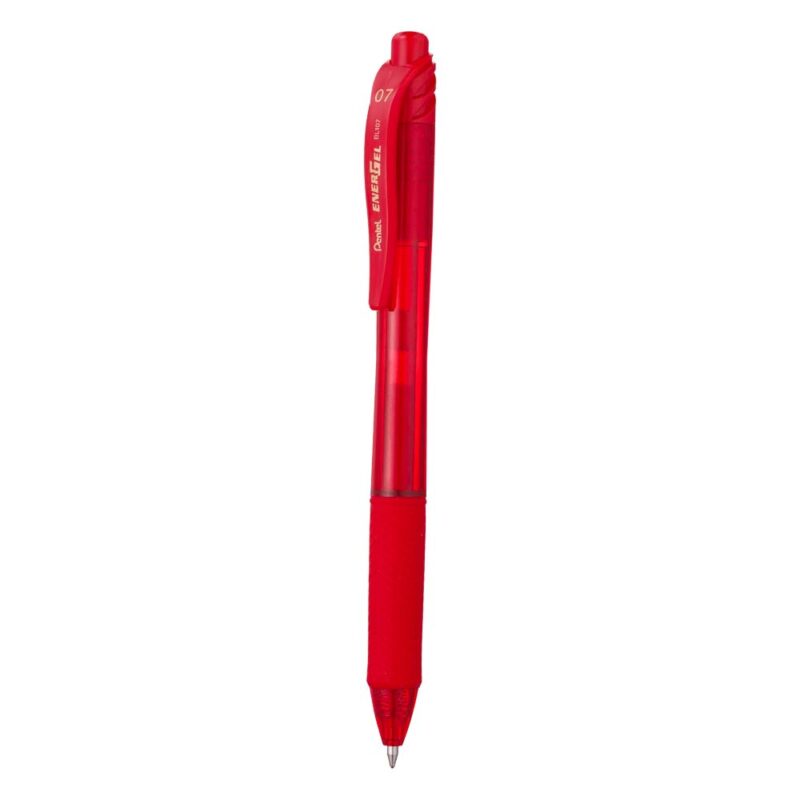 Στυλό Gel PENTEL Energel 0.7mm. (Κόκκινο) (PENBL107RD)