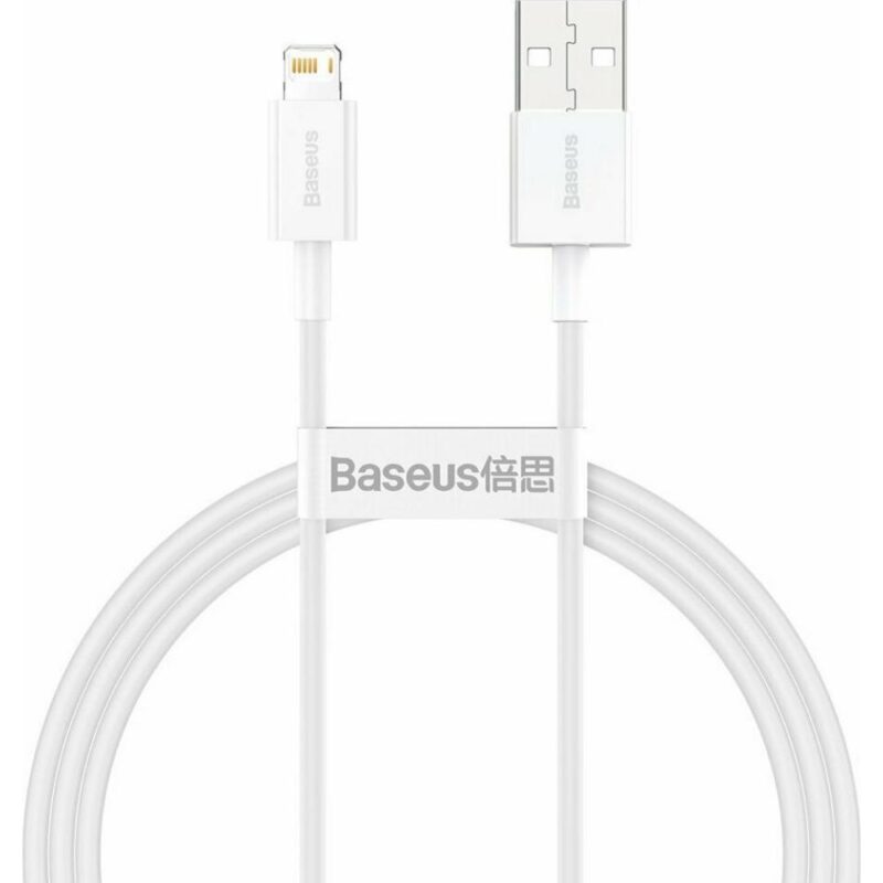 Baseus Superior Series Regular USB 2.0 to micro USB Cable Λευκό 2m  (CAMYS-A02) (BASCAMYS-A02)