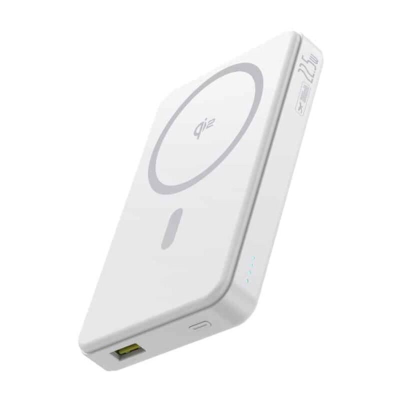 Baseus Airpow2 Qi2 μαγνητικό powerbank 10000mAh 22.5W λευκό (P10080000213-00) (BASP10080000213-00)