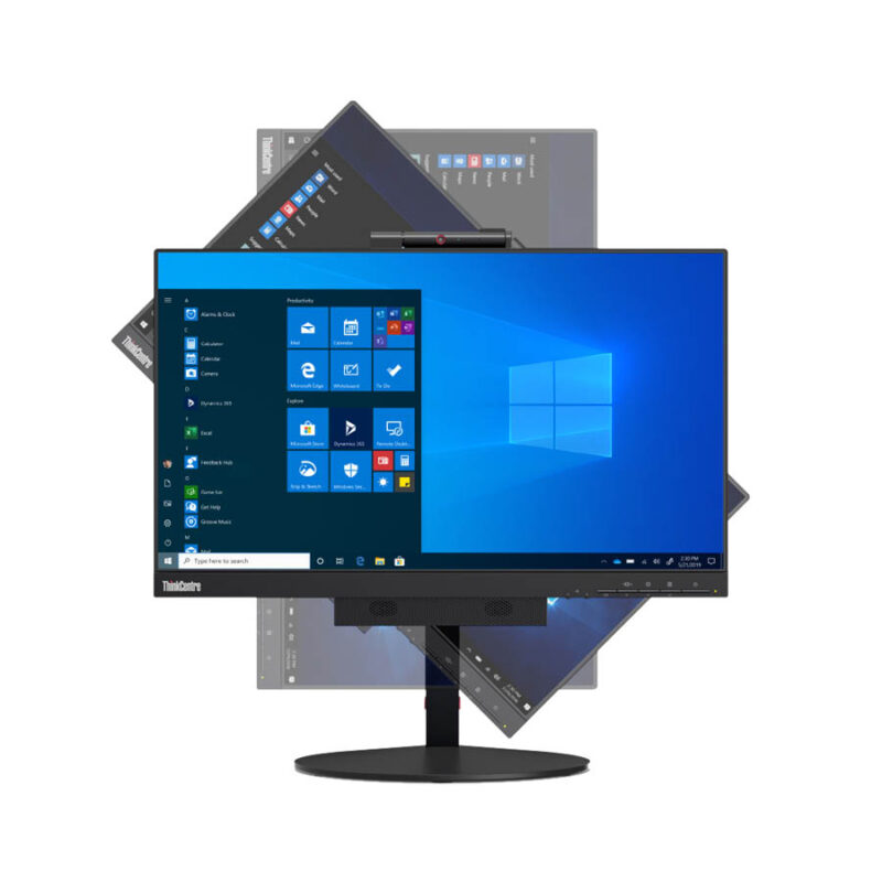Lenovo ThinkCentre M720q AIO w/TIO24 Gen3 23.8"FHD/i5-8400T/8GB DDR4/256GB M.2 SSD/No ODD/Webcam/10P - Image 2