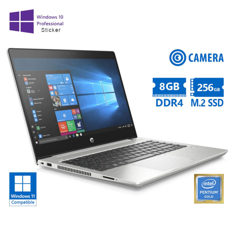 HP ProBook 440 G6 Gold 5405U/14"/8GB DDR4/256GB M.2 SSD/No ODD/Camera/10P Grade A Refurbished Laptop