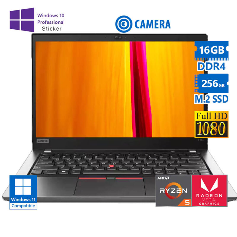 Lenovo ThinkPad T495 Ryzen 5 Pro 3500U/14"FHD/16GB DDR4/256GB M.2 SSD/w/Radeon™ Vega 8 Graphics (8C@