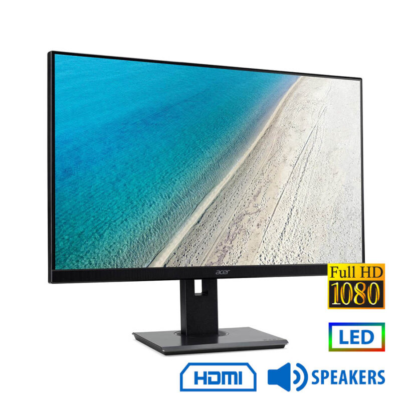 Used Monitor B227Q LED/Acer/22"FHD/1920x1080/Wide/Black/w/SpeakersD-SUB & DP & HDMI & USB 3.0 HUB