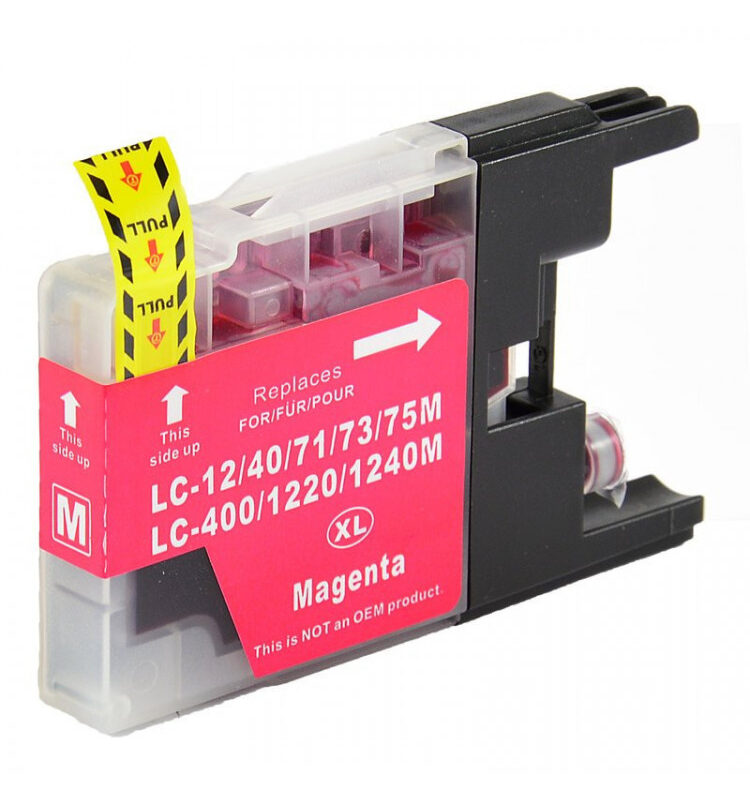 Ink cartridge Magenta replaces Brother LC1240M