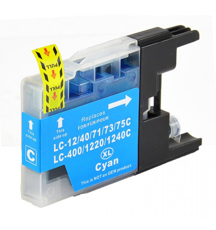 Ink cartridge Cyan replaces Brother LC1240C
