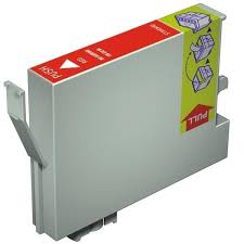 Ink cartridge Red replaces Epson C13T05474010, T0547