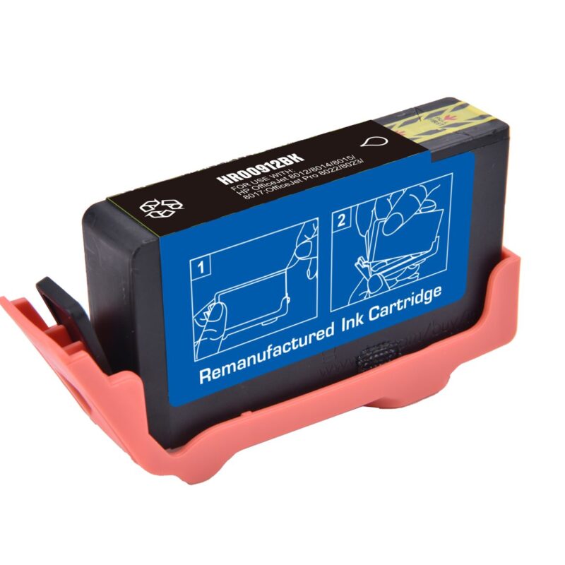 Ink cartridge Black replaces HP 3YL84AE, 912XL