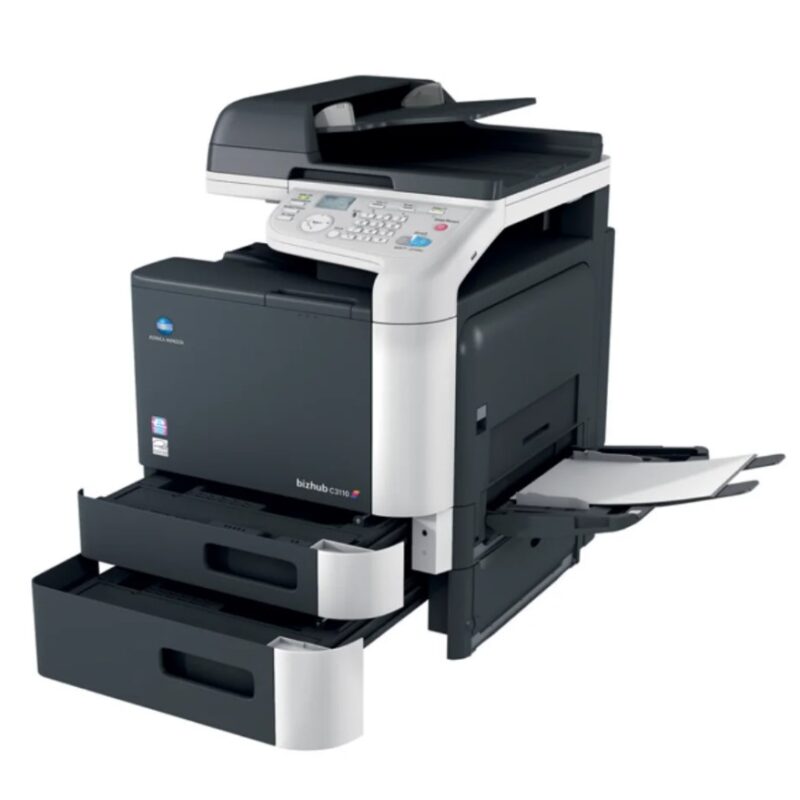 Konica Minolta Bizhub C3110 used color laser printer