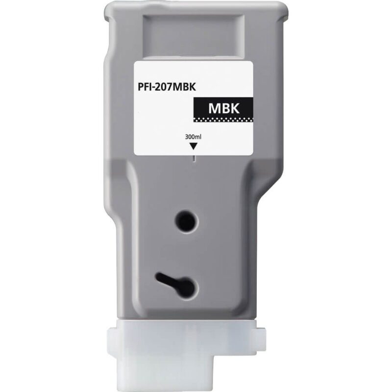 Ink cartridge Mat Black replaces Canon 8788B001, PFI207MBK