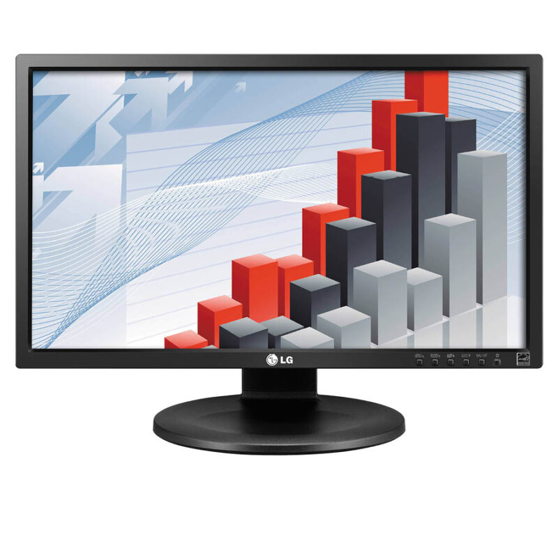 Used Monitor 23MB35PM IPS LED/LG/23"FHD/1920x1080/Wide/Black/w/Speakers/D-SUB & DVI-D & HUB USB - Image 2