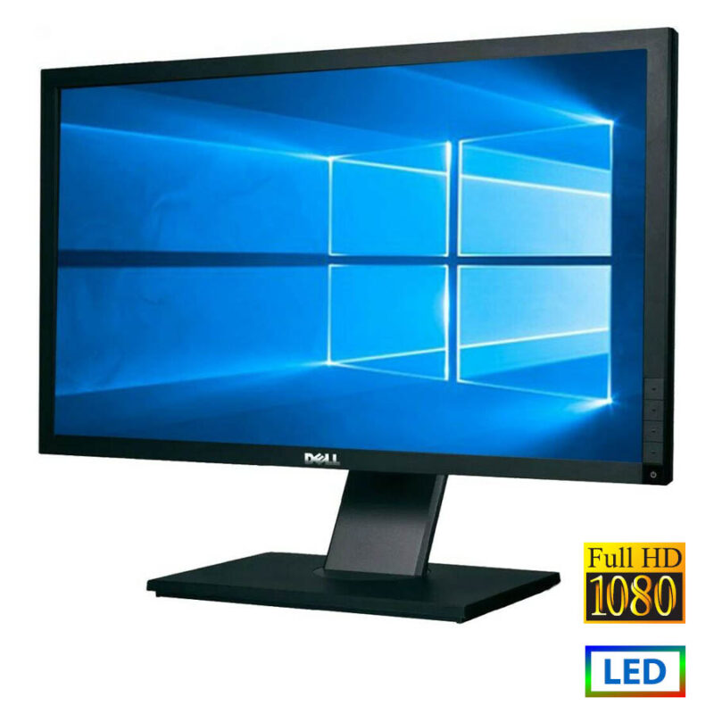 Used Monitor P2311HB LED/Dell/23"FHD/1920x1080/Wide/Black/D-SUB & DVI-D & USB HUB
