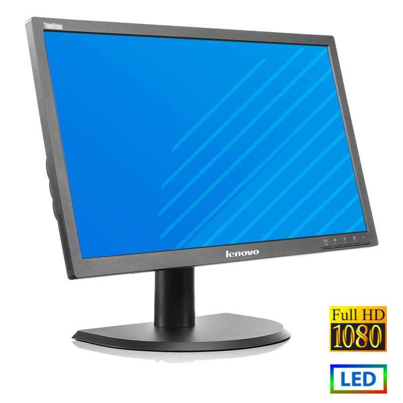 Used Monitor LT2323p LED/Lenovo/23"FHD/1920x1080/Wide/Black/D-SUB & DVI-D & DP & USB HUB