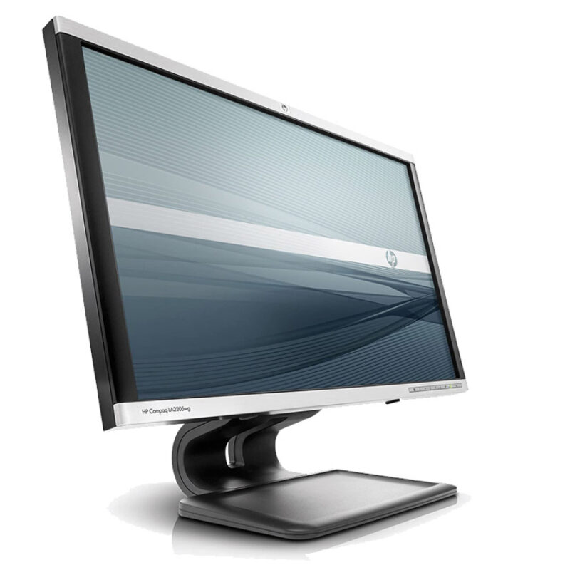 Used Monitor LA2205wg TFT/HP/22"/1680x1050/Wide/Silver/Black/D-SUB & DVI-D & DP & USB Hub