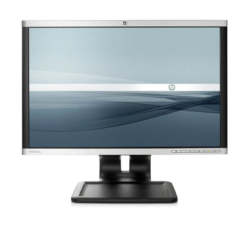 Used Monitor LA2205wg TFT/HP/22"/1680x1050/Wide/Silver/Black/D-SUB & DVI-D & DP & USB Hub - Image 2