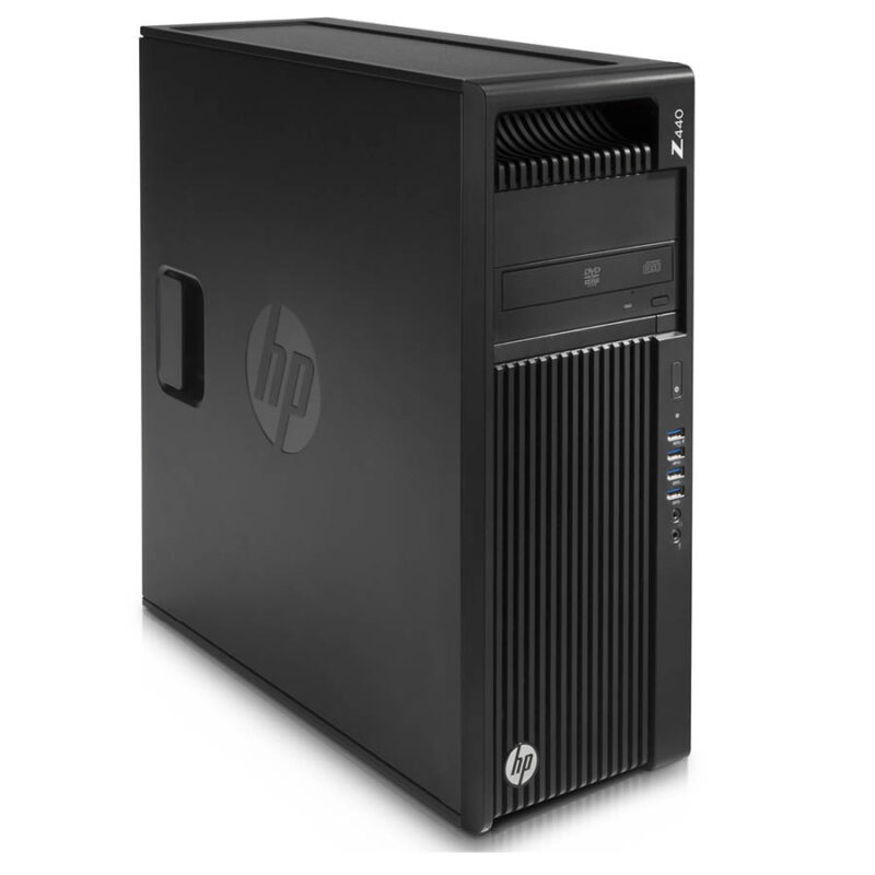 HP Z440 Tower Xeon E5-1620v3(4-Cores)/8GB DDR4/256GB SSD/Nvidia 2GB/DVD/10P Grade A+ Workstation Ref - Image 2