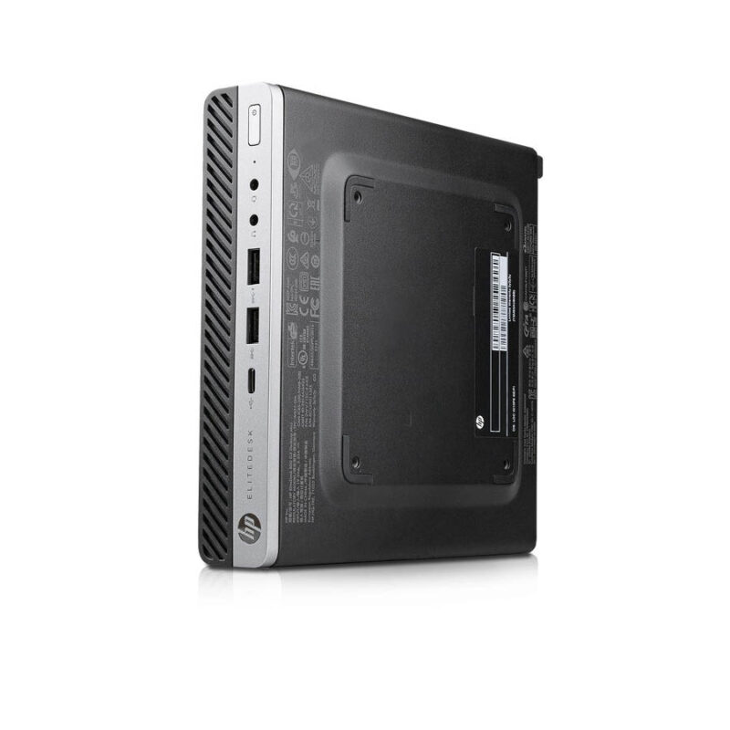 HP EliteDesk 800G4 DM i5-8500/8GB DDR4/256GB M.2 SSD/No ODD/10P Grade A Refurbished PC - Image 3