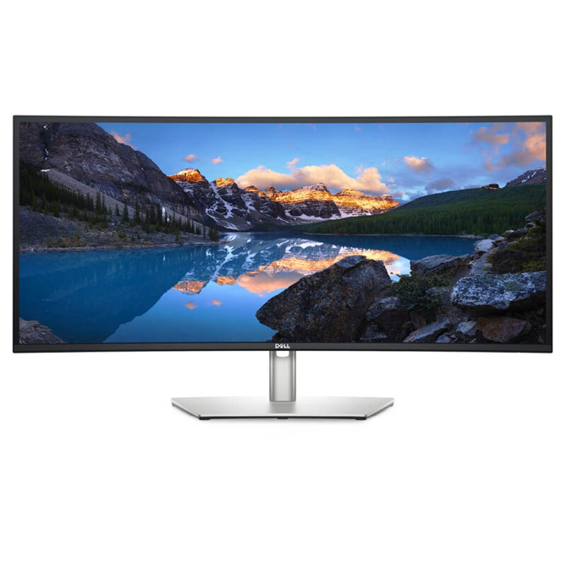 Used Monitor U3421WE Curved/Dell/34”UW-QHD/3440x1440/Silver/Black/w/Speakers/DP & 2xHDMI & USB-Type- - Image 2