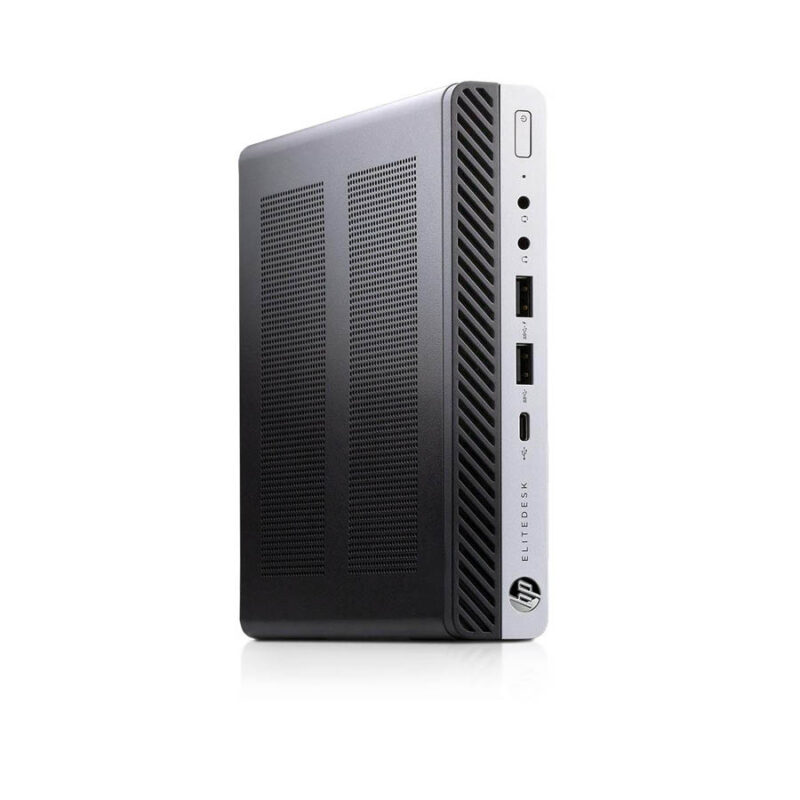 HP EliteDesk 800G3 DM i5-7500/8GB DDR4/256GB M.2 SSD/No ODD/10P Grade A Refurbished PC - Image 2