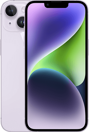 Apple iPhone 14 - 128GB - Provider Pre-Owned - Purple